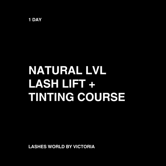 NATURAL LVL LASH LIFT + TINTING COURSE